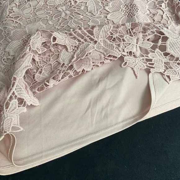 Pink Crochet Overlay Skirt American Eagle - Picture 9 of 10